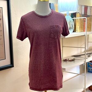 Creative Destruction,Pocketed Maroon T-Shirt, Excellent Condition, Size Medium